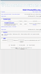 Mobile Screenshot of forum.prostatitis.org